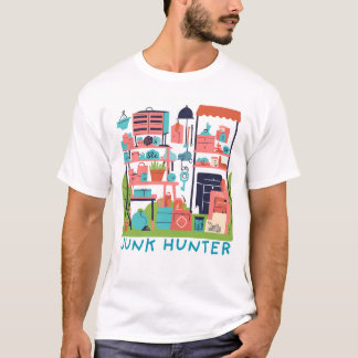 Junk Hunter Rummage Sale Garage Sale Märkre Sal T Shirt
