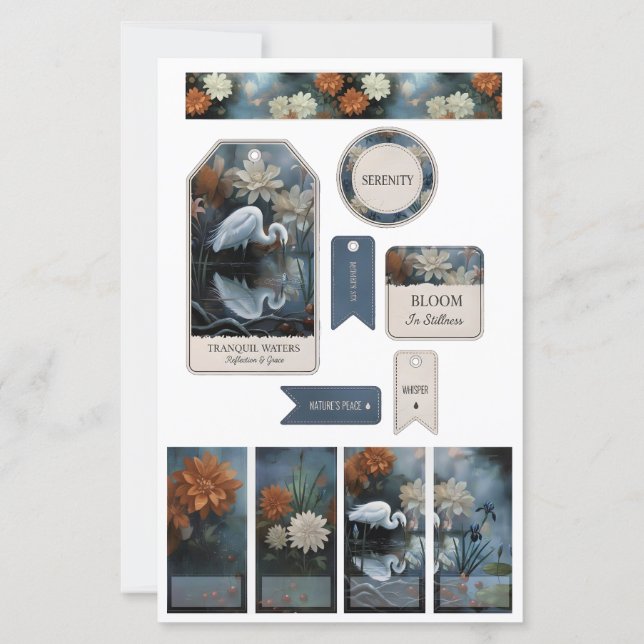 Junk Journal Nature Collection (Baksida)