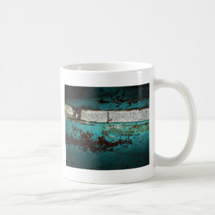 Junk Yard vintage bil 50's teal aqua Kaffemugg