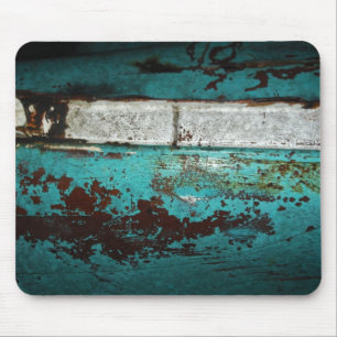 Junk Yard vintage bil 50's teal aqua Musmatta