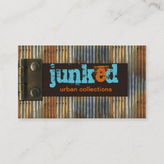 Junk'd Urban Grunge Visitkort