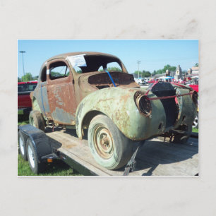 Junked Car, 1 Vykort