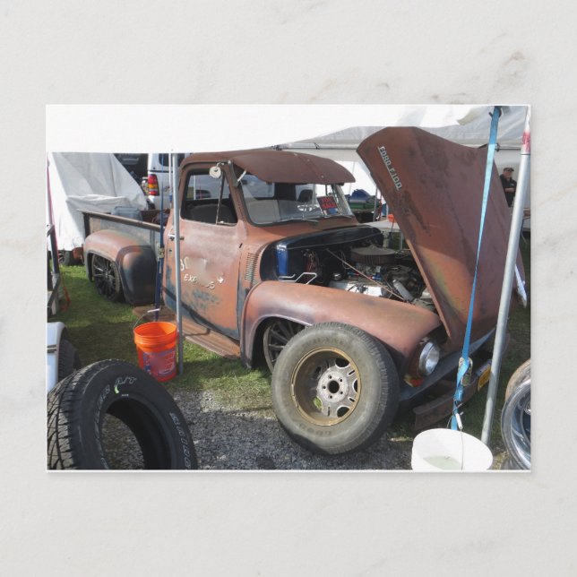 Junker i Tält Vykort (Framsida)