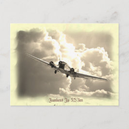 Junkers Ju 52/3 m Vykort