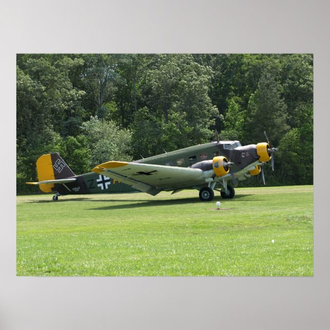 Junkers Ju-52. Poster (Framsidan)