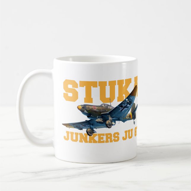 Junkers Ju 87 Kaffemugg (Vänster)