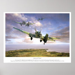 Junkers Ju 87 " Stuka " Poster