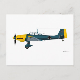 Junkers JU-87 Stuka Vykort