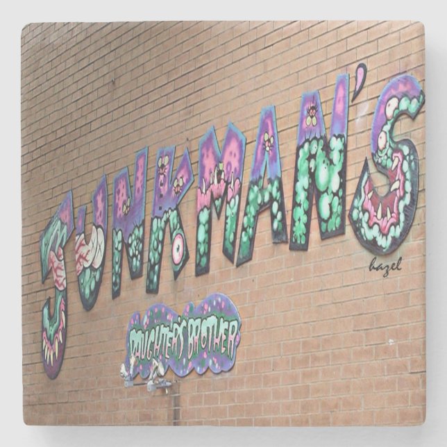 Junkmans dotter Aten, Georgien. Stenunderlägg (Framsidan)