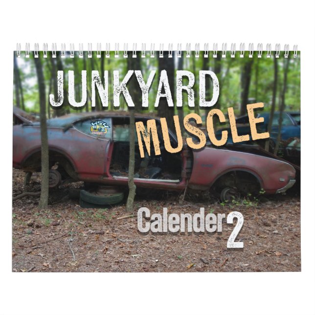Junkyard Muscle Calendar 2 Kalender (Omslag)