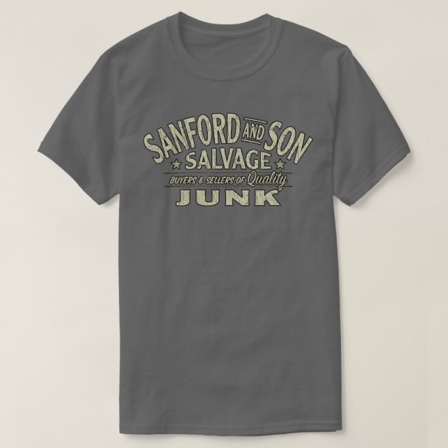 Junkyard Sanford och Son 1972 T Shirt (Design framsida)