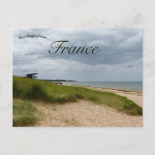 Juno Beach Normany Frankrike Vykort