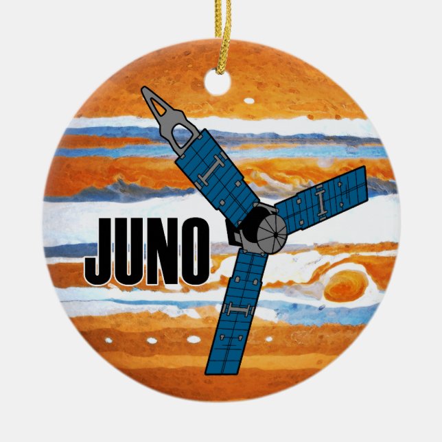 Juno beskickning till den Jupiter prydnaden Julgransprydnad Keramik (Framsidan)