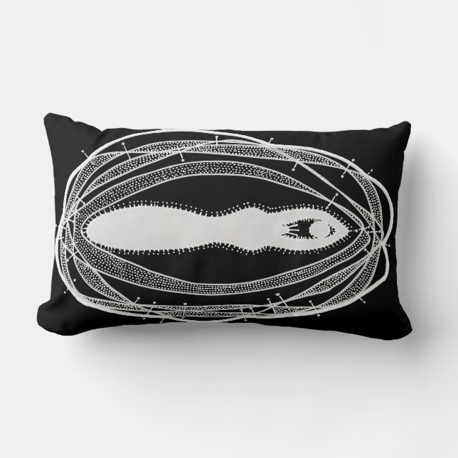 Juno gudinna Yoni Lumbarkudde (Framsida)