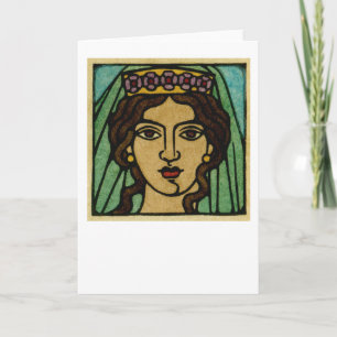 Juno-hälsningskort Kort