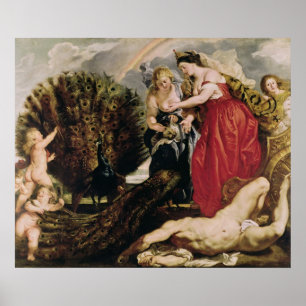 Juno och Argus, 1611 Poster