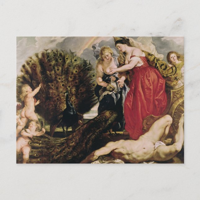 Juno och Argus, 1611 Vykort (Framsida)