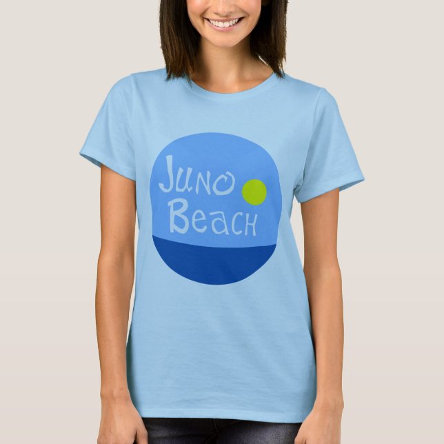 Juno strandFlorida skjorta T Shirt (Framsida)