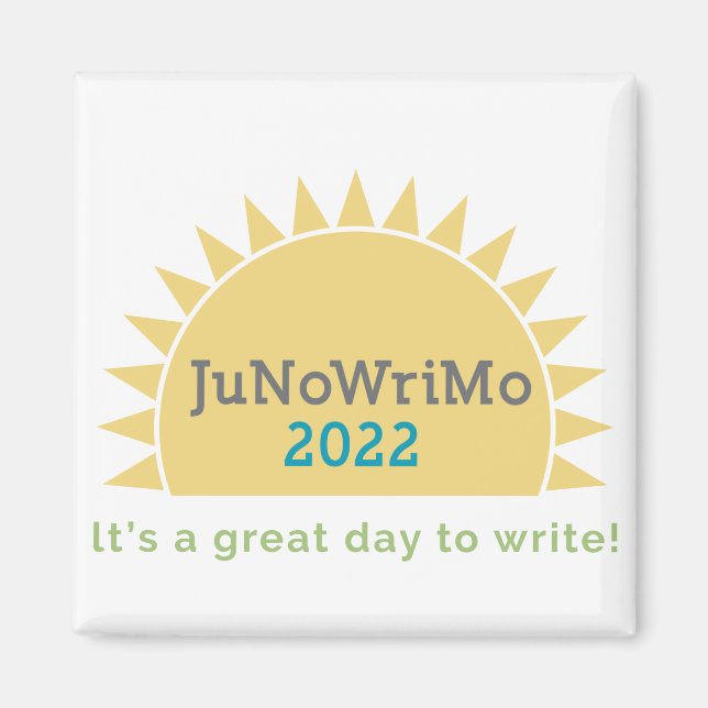 JuNoWriMo 2022 Magnet (Framsidan)