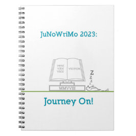 JuNoWriMo 2023-bärbar dator Anteckningsbok