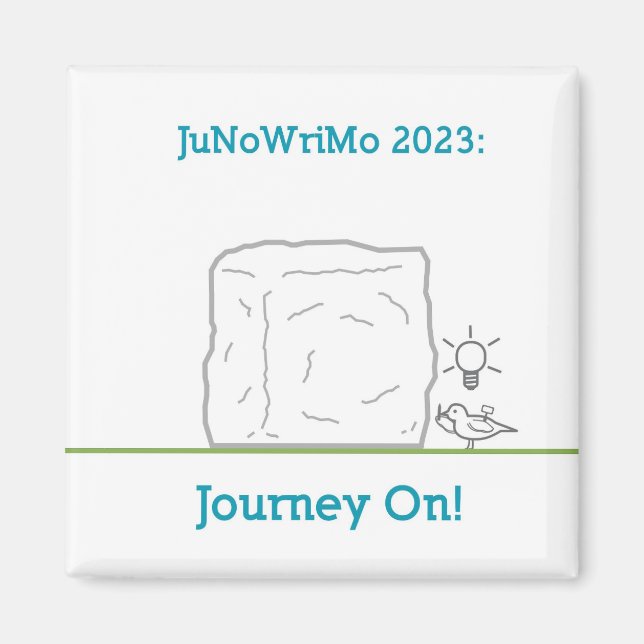 JuNoWriMo 2023 Magnet (Framsidan)