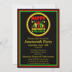 Junte Firande Party Inbjudningar