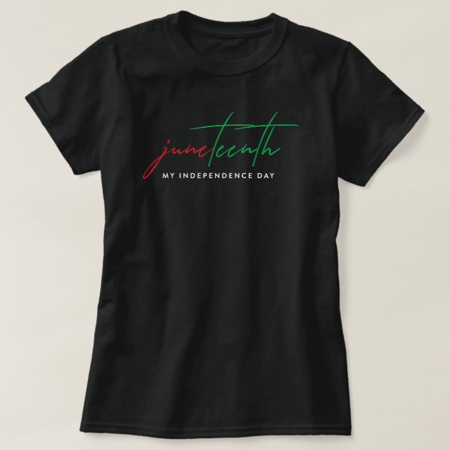 Junte - Min Independence day T-Shirt (Design framsida)