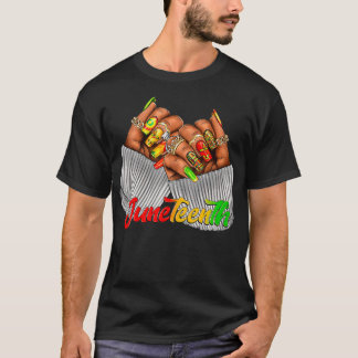 Junte Nagel Black Woman African American Black H T Shirt