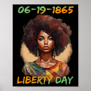 Junteonde - African American Women Independence D Poster