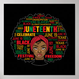 Junteonde Afro Dam Poster