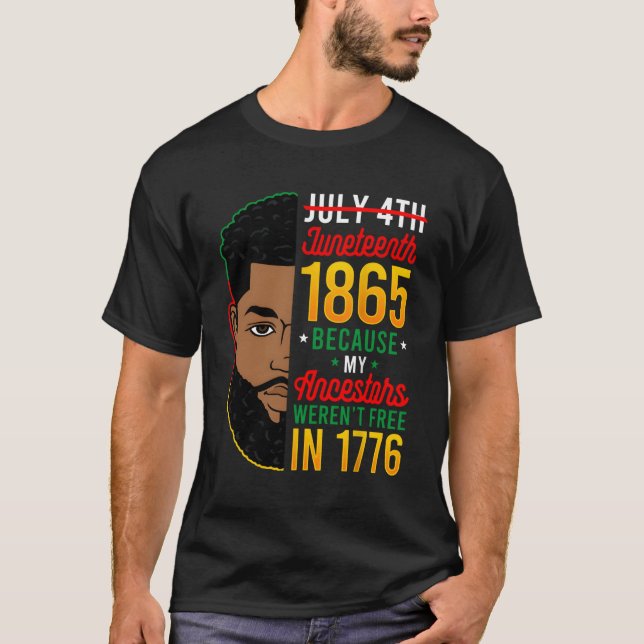 Junth African American T Shirt (Framsida)