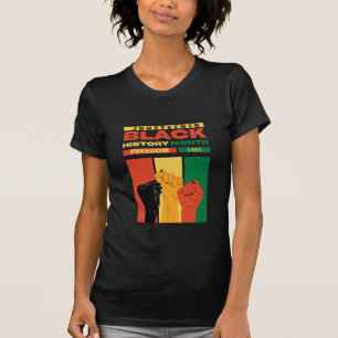 junttelfte afrikansk svart frihet 1865 namn t shirt