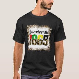 Junttonde 1865 Pride Leopard Bleached American Af T Shirt