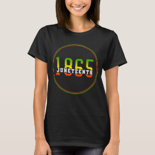 Junttonde 1865 Välkomna svart frihet T Shirt