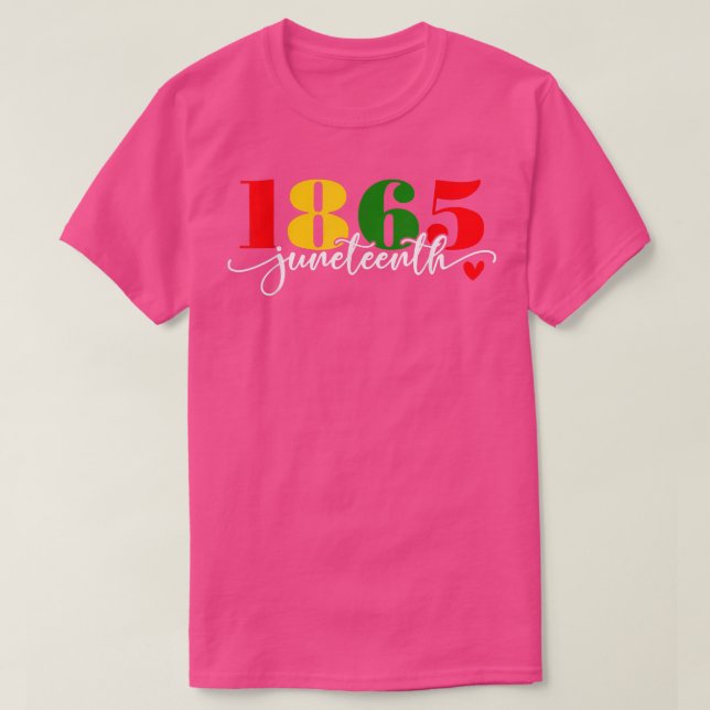Junttonde 18 65 African American Power T-Shirt Co. (Design framsida)