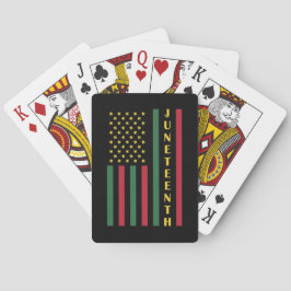 Junttonde Frihet Firande USA Amerikanska Flagga Casinokort