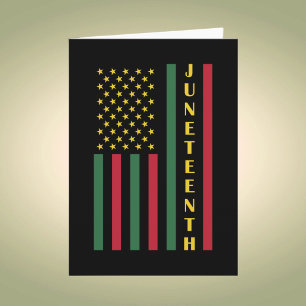 Junttonde Frihet Firande USA Amerikanska Flagga Kort