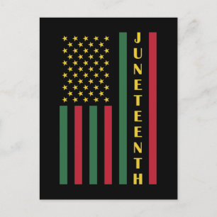 Junttonde Frihet Firande USA Amerikanska Flagga Vykort