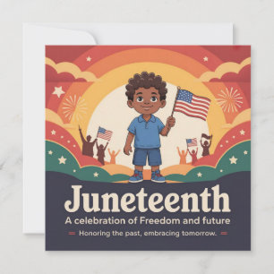 Junttonde frihetspojkkortet julkort