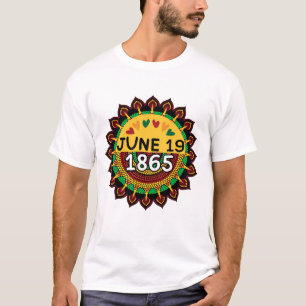 Junttonde mandala Traditionella afrikanska mönster T Shirt