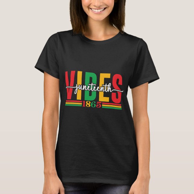 Junttonde Vibes 1865 T-Shirt (Framsida)