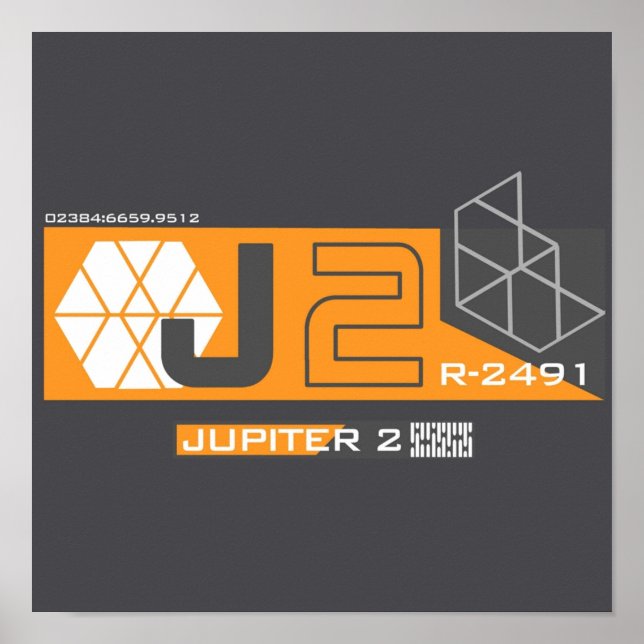 Jupiter 2 Inspicerad med Borttappad i rymden Poster (Framsidan)