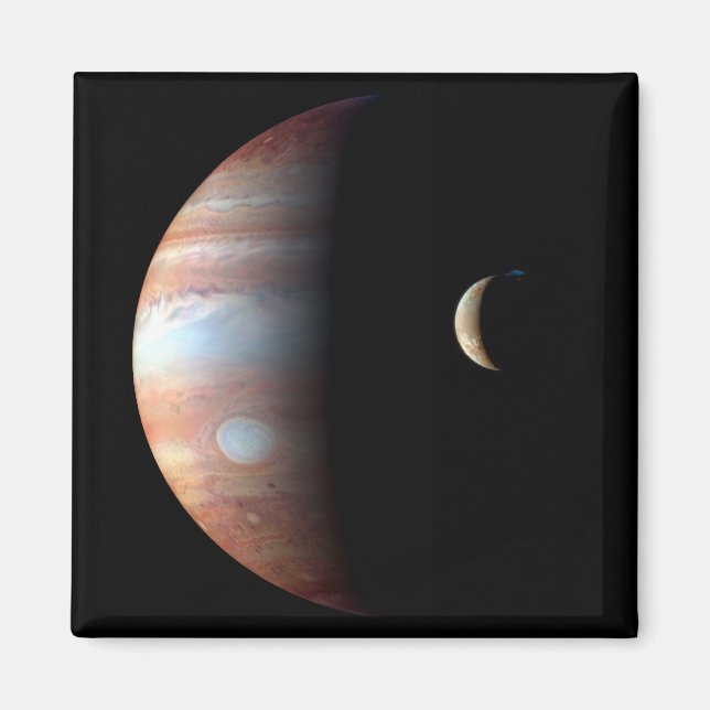 Jupiter 5th Planet med Cassini Solar System Magnet (Framsidan)