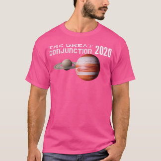 Jupiter And Saturn Conjunction Astronomy 2020 T Shirt