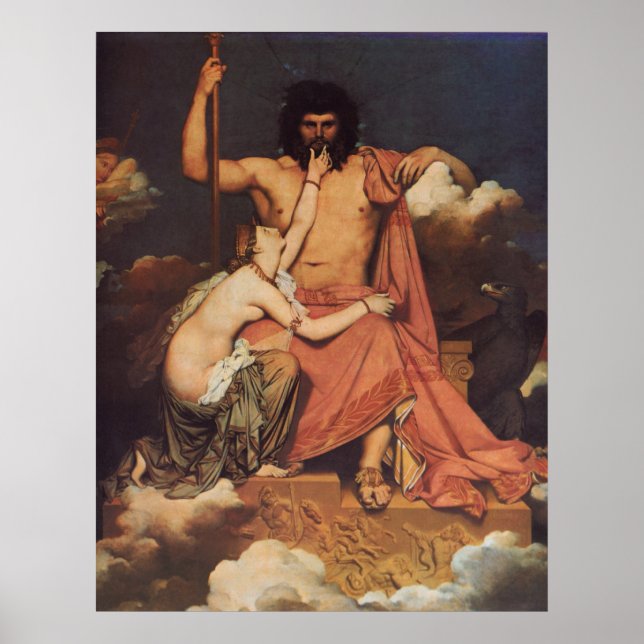 Jupiter And Thetis Poster (Framsidan)