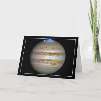 Jupiter Auroras Greeting Card Helgkort