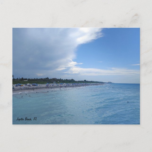 Jupiter Beach Fl Vykort (Framsida)