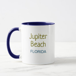 Jupiter Beach Florida Coffee Mugg