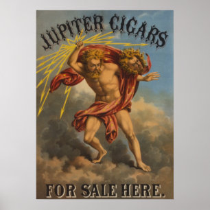 Jupiter cigarrer poster