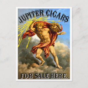 Jupiter Cigars, 1868 Vykort